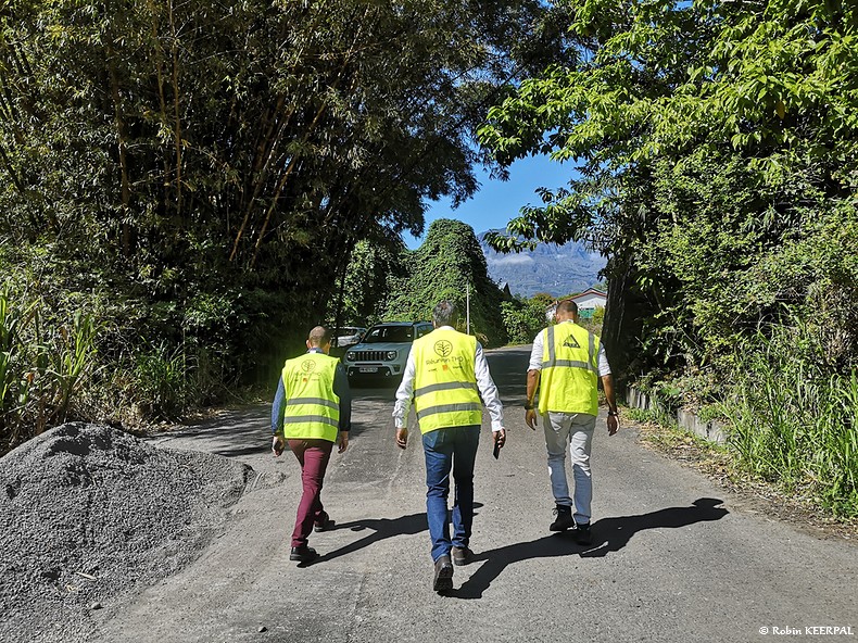 Les travaux continuent pour fibrer le cœur de l’île