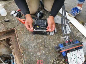 Soudure de fibre optique