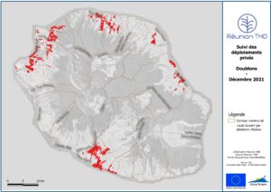 Cartographie des doublons à La Réunion