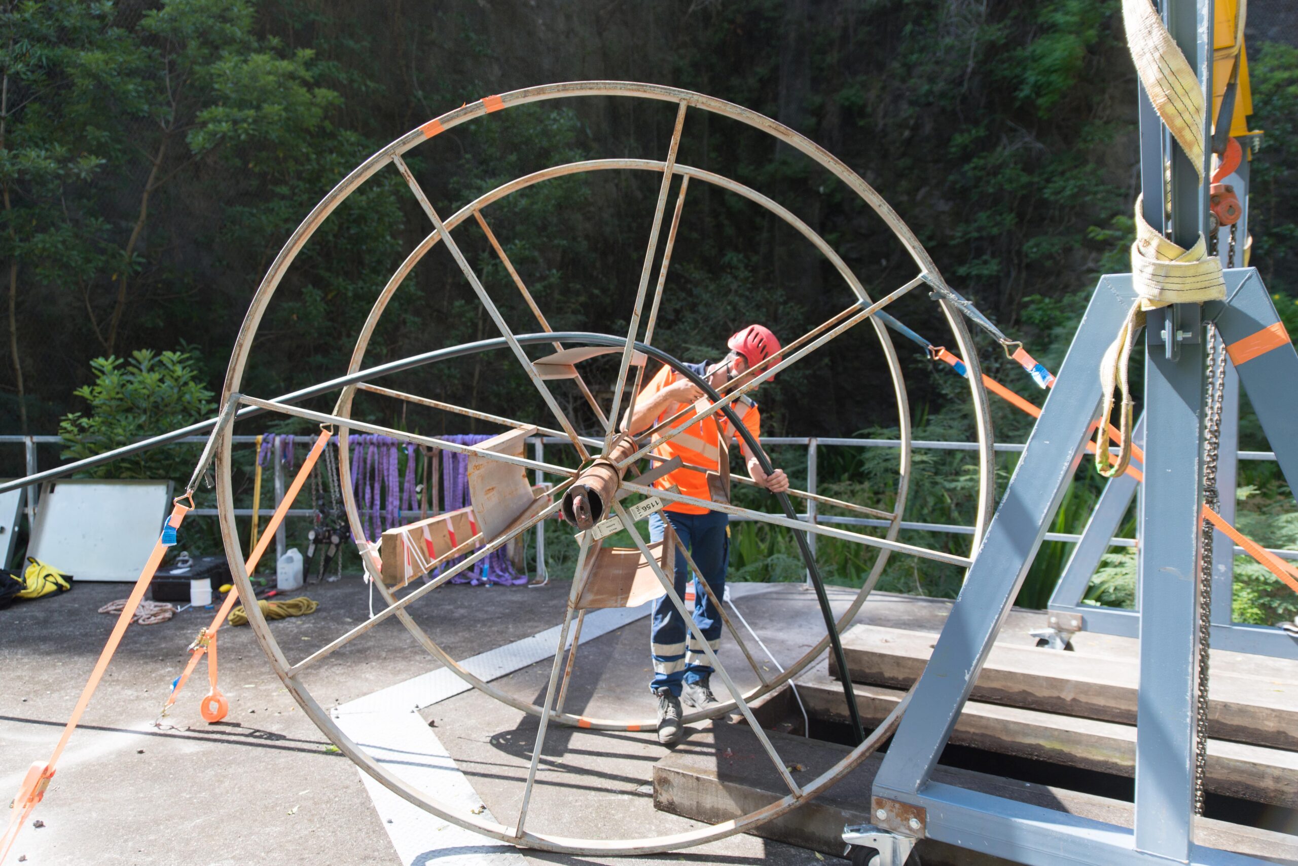 La fibre à Salazie, une prouesse technique et humaine